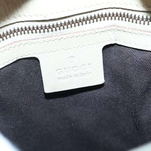 GUCCI GG Canvas Shoulder Bag Beige Gold - Picture 14 of 16